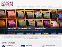 Tablet Screenshot of dracoslemming.com